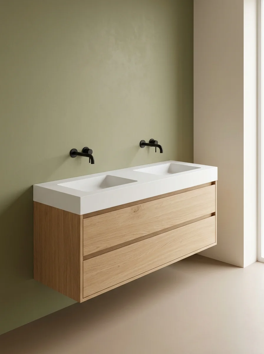 wastafel duo in palm-leaf, middag