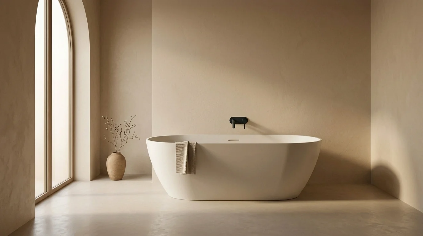 de serene badkamer