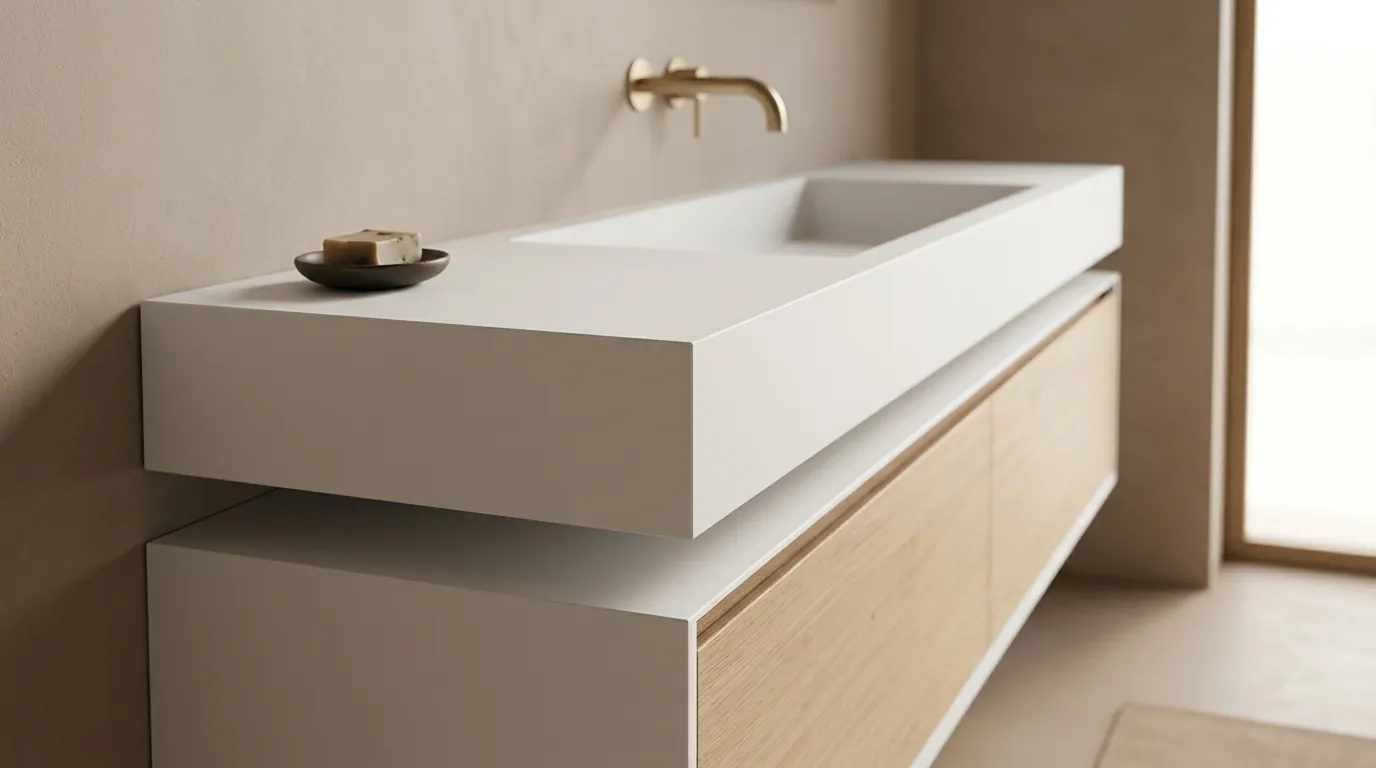 solid surface onderhouden en krassen herstellen